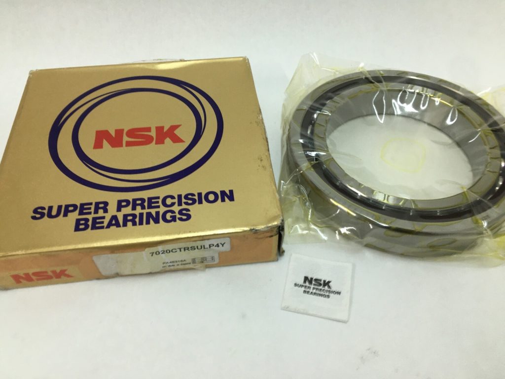 Super Precision Angular Contact Ball Bearing - Straight Bore, 100 mm ID, 150 mm OD, 24 mm Width, Open, 15° Contact Angle, Light Preload, Outer-Ring-Guided Phenolic Cage