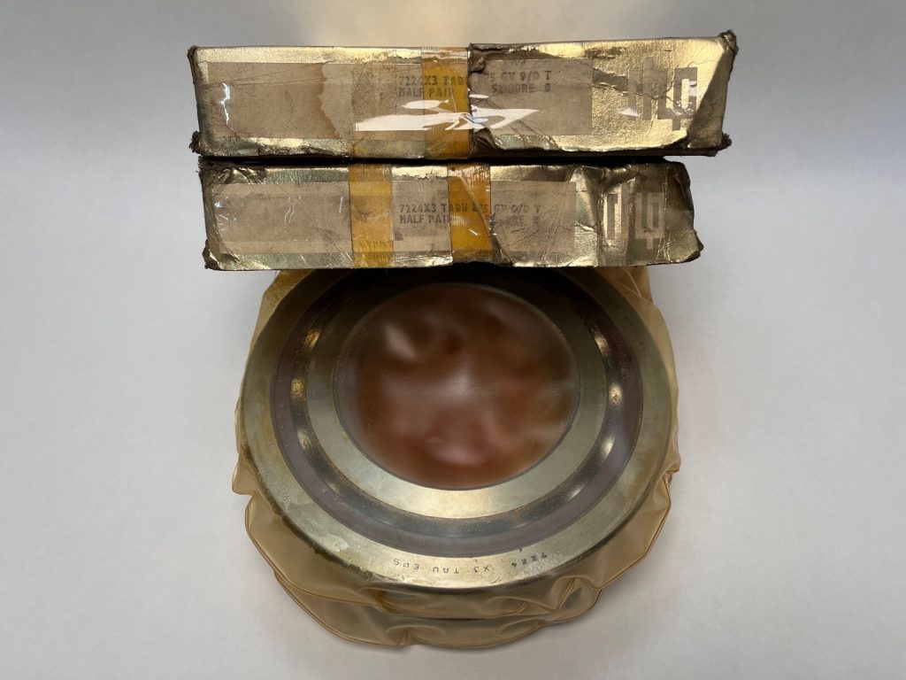 Super-Precision Angular Contact Bearing - 120 mm ID, 215 mm OD, 40 mm Width, Open, 25° Contact Angle, Matched Duplex Pair
