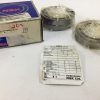 Super Precision Angular Contact Ball Bearing Matched Pair - Straight Bore, 70 mm ID, 100 mm OD, 16 mm Width, Open, 25° Contact Angle, Back-to-Back, Polyamide Cage