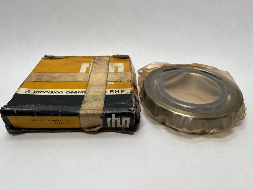 Super-Precision Angular Contact Spindle Bearing, 75x130x25 mm, 15° Contact Angle, Universally Ground, Light Preload, Half of a Duplex Pair