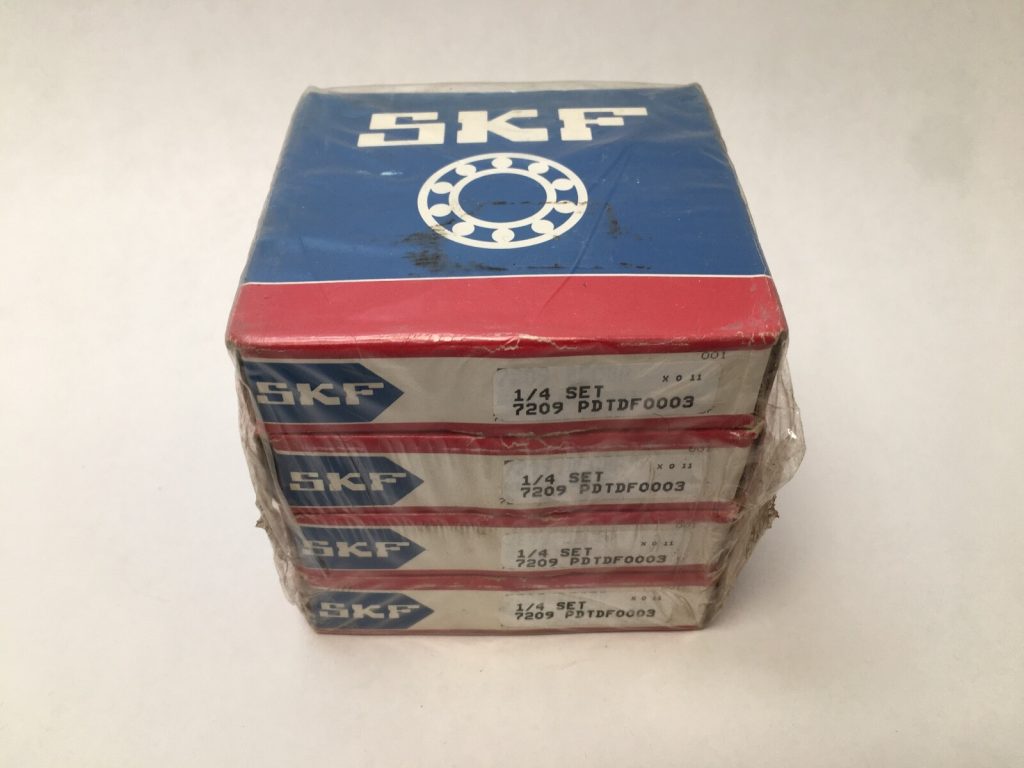 Angular Contact Ball Bearings - 45 mm ID, 85 mm OD, 19 mm Width, Open, Matched Set of Four