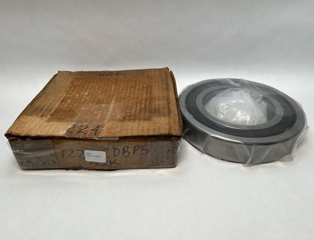 Angular Contact Ball Bearing - 120 mm ID, 215 mm OD, 40 mm Width, Open, 15° Contact Angle, ABEC 5, Back-to-Back Match.