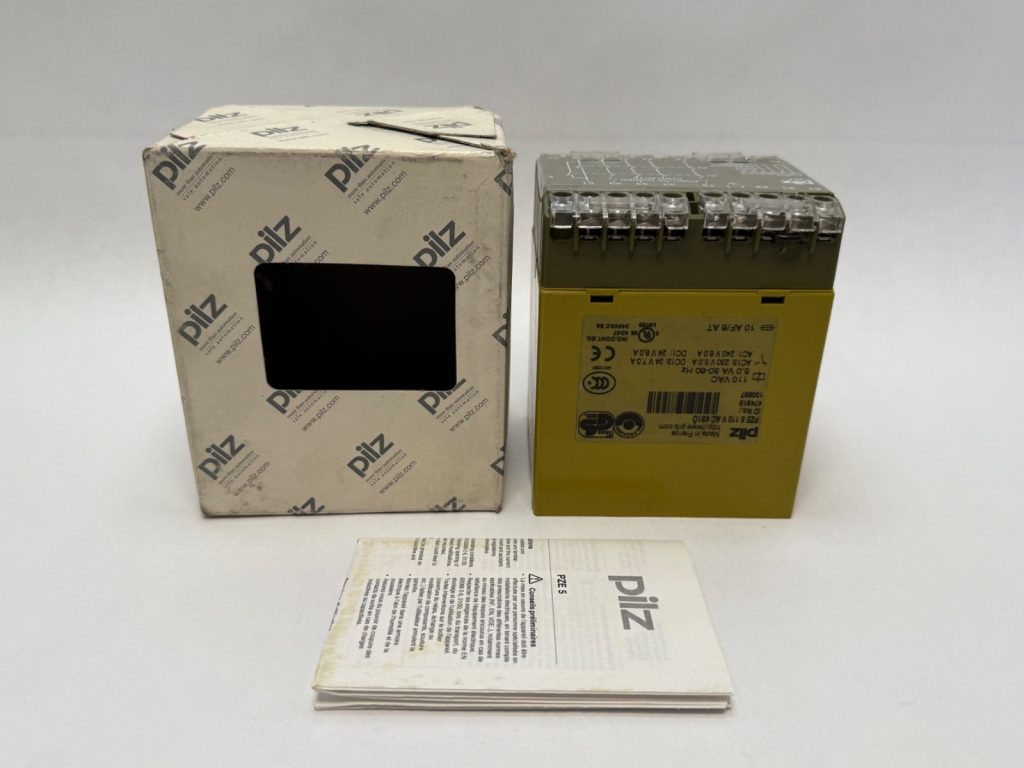 PNOZ Contact Expansion Module, 110 V AC, 4 N/O Safety Contacts plus 1 N/C Auxiliary