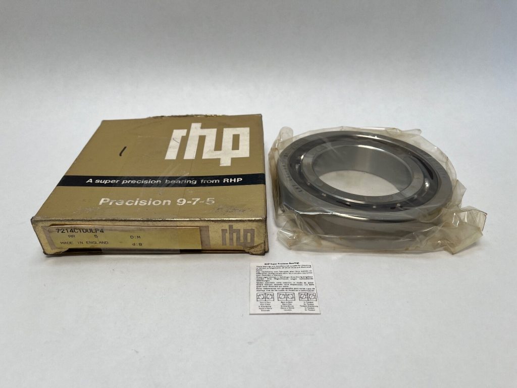 Super-Precision Angular Contact Ball Bearing - Straight Bore, 70 mm ID, 125 mm OD, 24 mm Width, Open, 15° Contact Angle, Light Preload, Single Universal, ABEC 7
