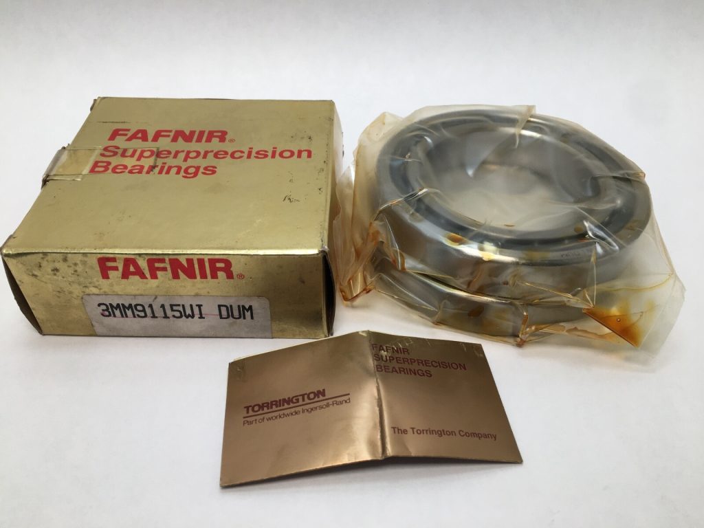Super Precision Angular Contact Ball Bearing 75x115x20 mm, 25° Contact Angle, P4S, Phenolic Cage, Duplex Universally Ground, Medium Preload