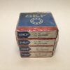 Super Precision Angular Contact Ball Bearing Matched Set of 4 - 55 mm ID, 100 mm OD, 21 mm Width, Open, 25° Contact Angle, Medium Preload, Universally Matchable