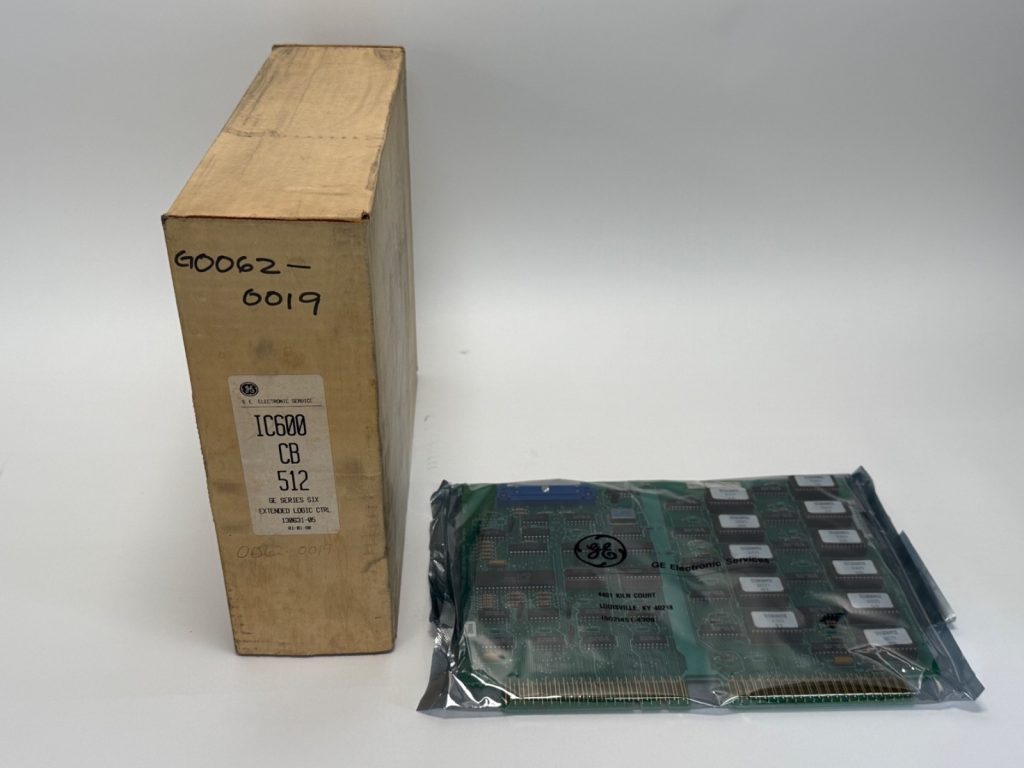 Series Six Expanded Logic Control CPU Module — Model 600/6000 PLC Processor, Separate Memory Module Required