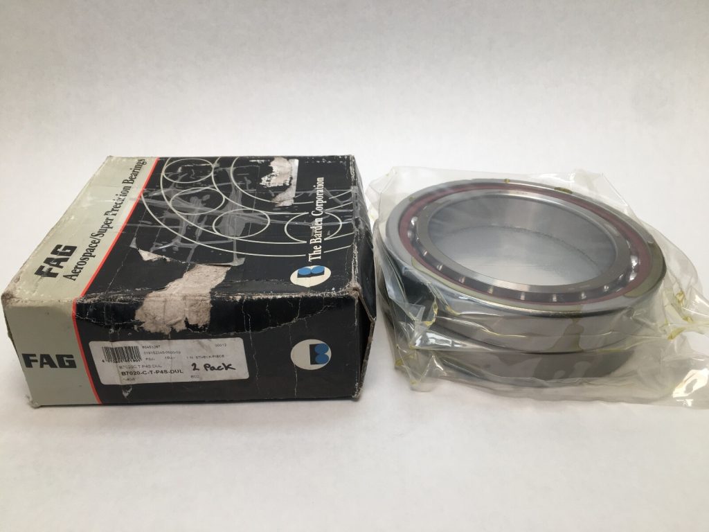Matched Duplex Super-Precision Spindle Bearing Set – 100 mm ID, 150 mm OD, 24 mm Width, Open, 15°, Light Preload, P4S