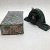 Two-Bolt Low-Base Pillow Block Bearing Unit, 1-1/8 in Shaft, Eccentric Locking Collar, 1.56 in Centre Height