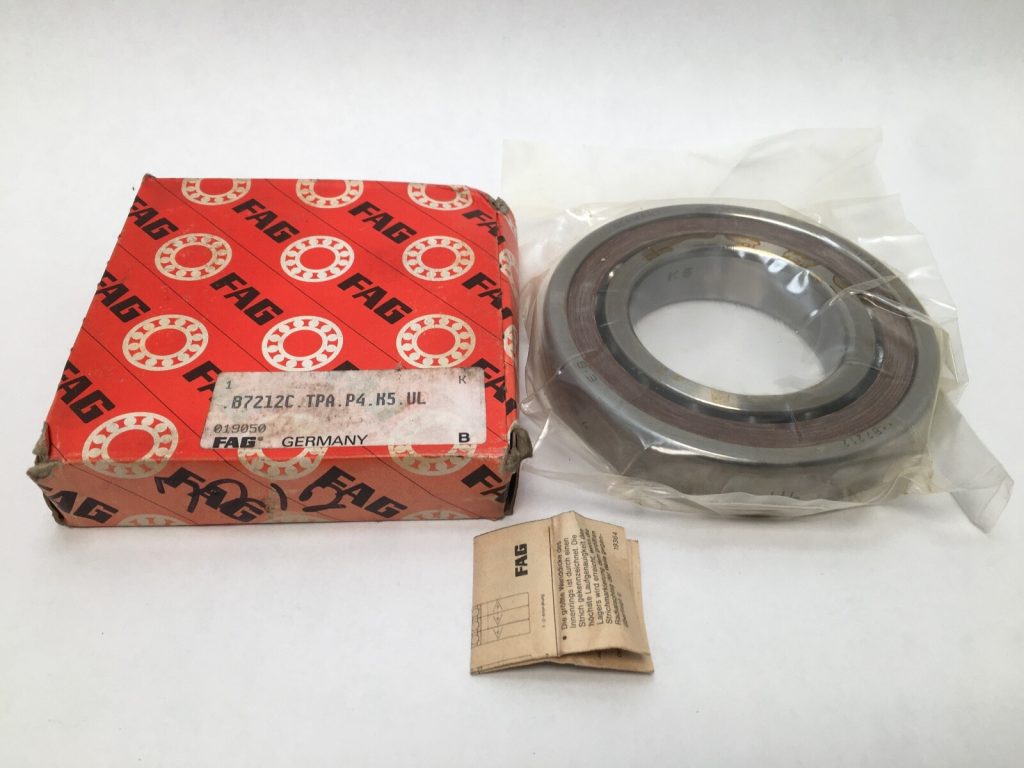 Super Precision Angular Contact Spindle Bearing - 60 mm ID, 110 mm OD, 22 mm Width, Open, 15°, Light Preload Universal Single