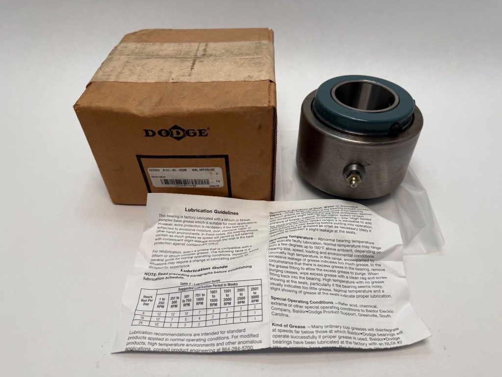 Tapered Roller Bearing Cartridge, 2" Bore x 4.130" Cylindrical OD, Set Screw Locking, Greasable — 43,000 lbf Static (No Housing)