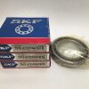 Super Precision Angular Contact Ball Bearing Set - Straight Bore, 75 mm ID, 115 mm OD, 20 mm Width per Bearing, 60 mm Total, Open, 25° Contact Angle, Tandem Back-to-Back, Medium Preload, 3 Pcs