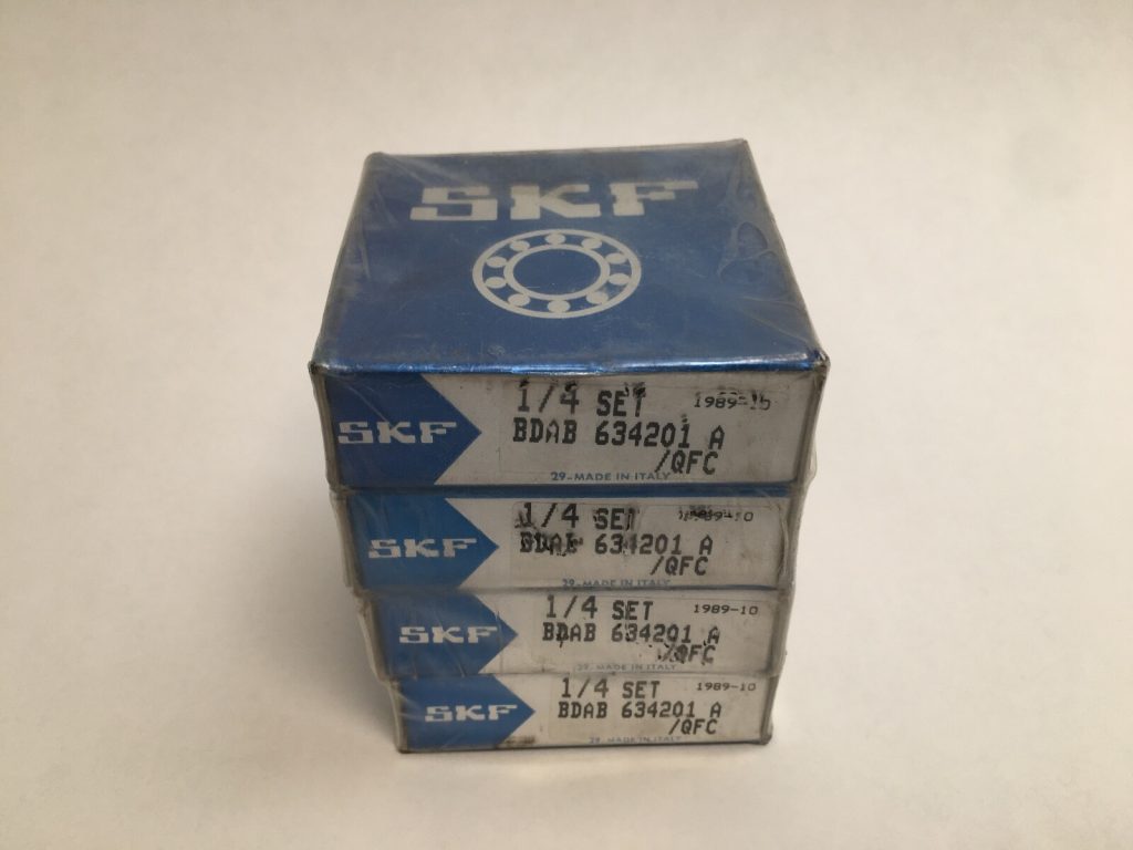 Angular Contact Thrust Ball Bearing Matched Set of Four - 24 mm ID, 62 mm OD, 16 mm Width, QFC Arrangement