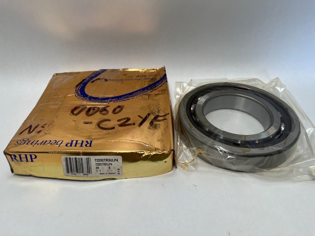 Super Precision Angular Contact Ball Bearing – 100 mm ID, 180 mm OD, 34 mm Width, 15° Contact Angle, Light Preload, P4