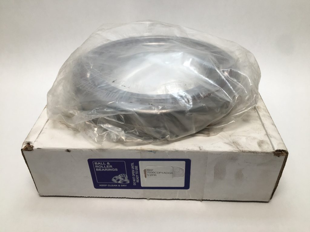Super-Precision Angular Contact Ball Bearing - 150 mm ID, 225 mm OD, 35 mm Width, Open, 15° Contact Angle, Light Preload