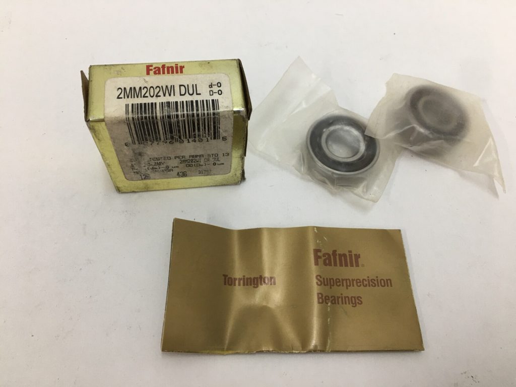 Super-Precision Angular Contact Ball Bearing Duplex Pair - 15 mm ID, 35 mm OD, 11 mm Width, 22 mm Total, 15 Degree, Light Preload