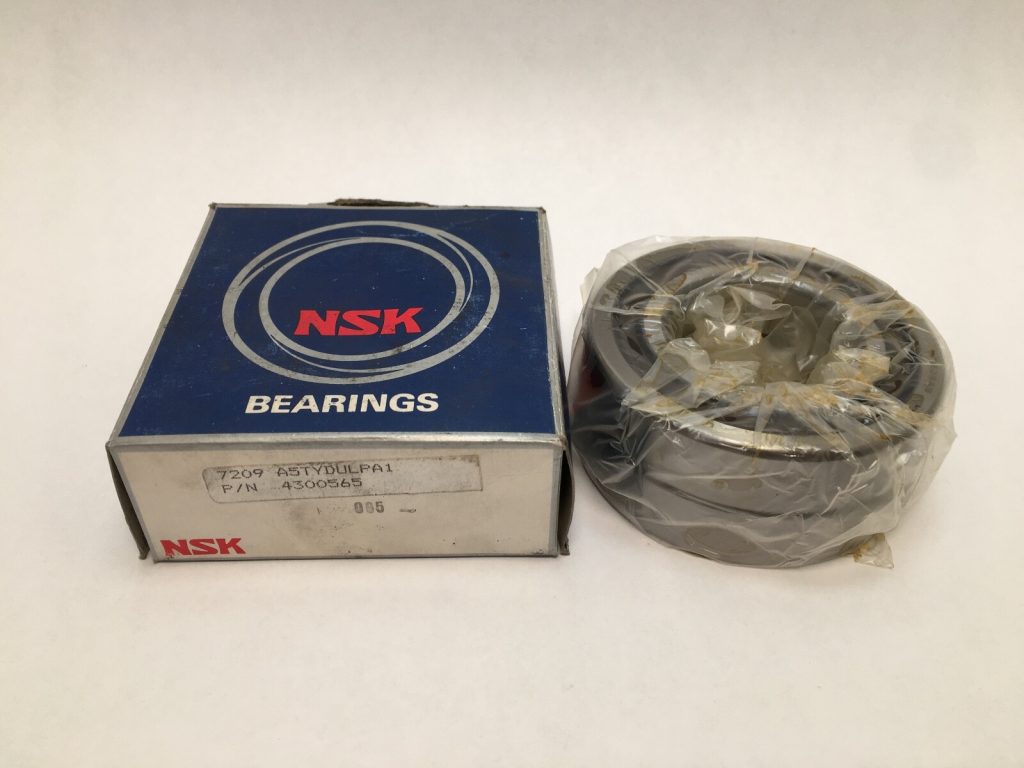 Angular Contact Ball Bearing - 45 mm ID, 85 mm OD, 19 mm Width, Straight Bore, Open, 25 Degree, Light Preload Universal Duplex Set of 2