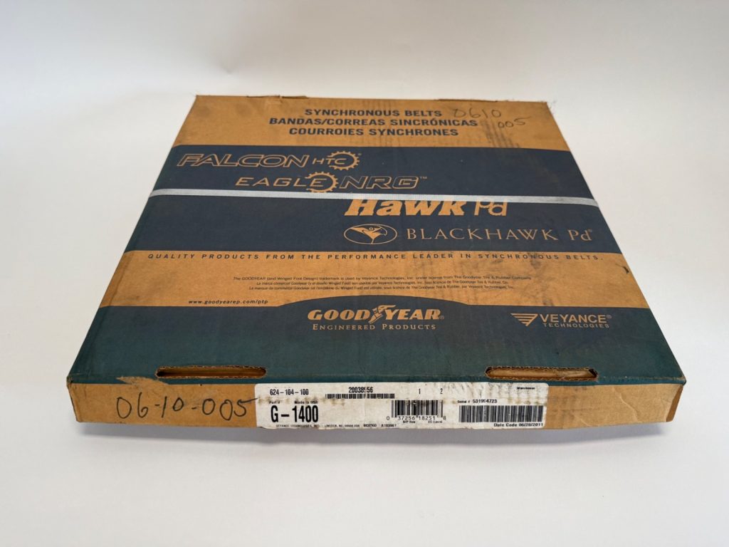 Goodyear G-1400 Timing Belt 14mm Pitch 100 Teeth 1400mm Length 52.5mm Width