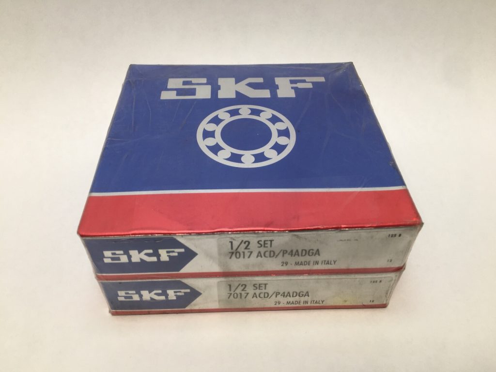 Super-Precision Angular Contact Ball Bearing - Straight Bore, 85 mm ID, 130 mm OD, 22 mm Width, Open, 25° Contact Angle, Light Preload, ABEC 7 / P4.