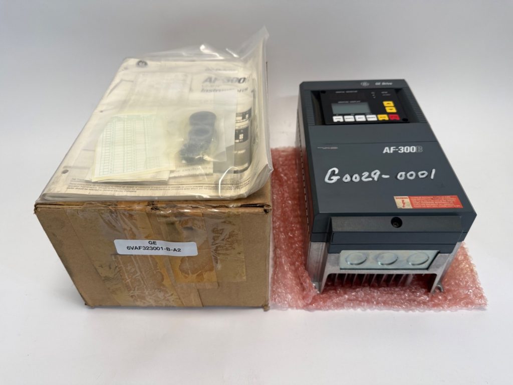 1 HP 230 V Adjustable Frequency AC Drive — Sinusoidal PWM Torque Vector, 0–400 Hz, Single- or Three-Phase Input, Convection Cooled
