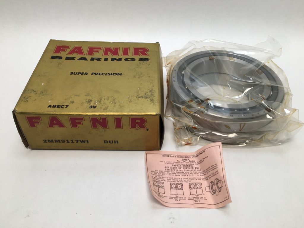 Super Precision Angular Contact Ball Bearing — 85 x 130 x 22 mm, 15° Contact Angle, Phenolic Cage, Duplex Heavy Preload, Open