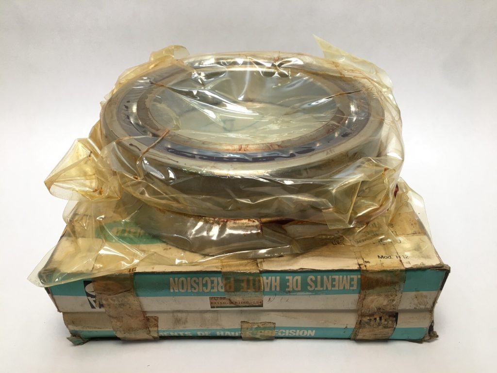 Super Precision Angular Contact Ball Bearing - 150 mm ID, 225 mm OD, 35 mm Width, 15° Contact Angle, ABEC 9, Light Preload, Duplex Pair, 2 Pcs