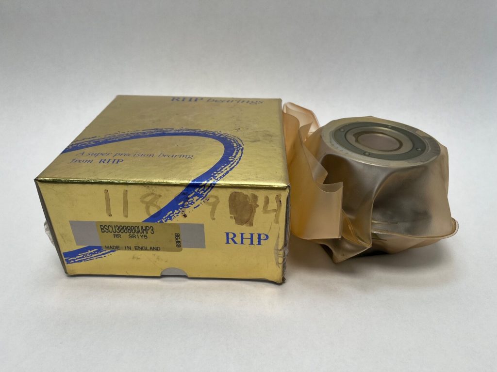 Ball Screw Support Cartridge Unit - 30 mm Bore, 88 mm Housing OD, 82 mm Long, Quad Set, 60 Degree, Heavy Preload, P3