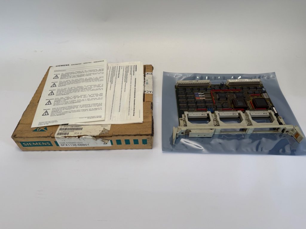 SINUMERIK 880 PLC-CPU Card, Type 135WB/COP, 128 KB RAM, Software Version 4.x