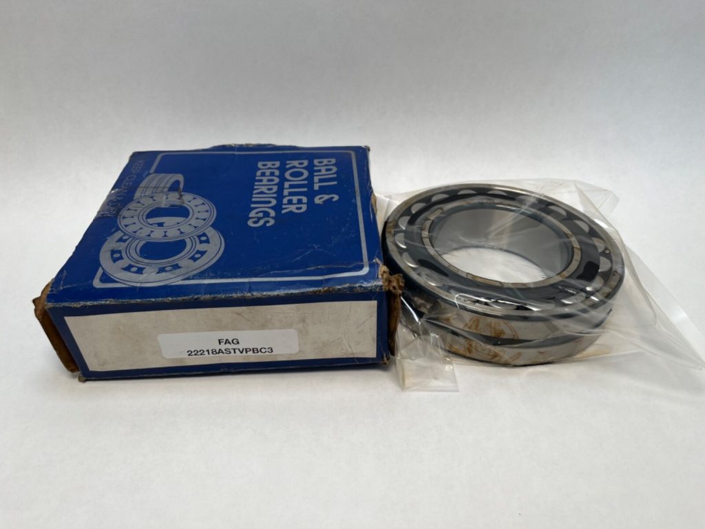 Double-Row Spherical Roller Bearing 90x160x40 mm Straight Bore C3 Clearance Polyamide Cage W33 Lube