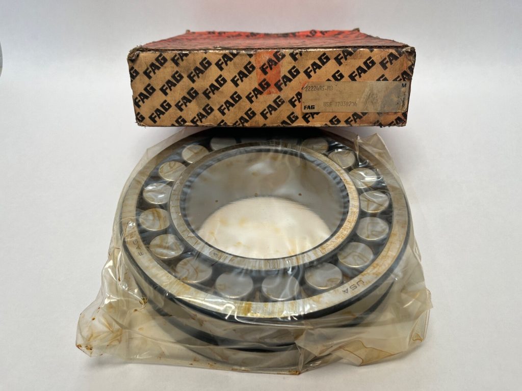 Double-Row Spherical Roller Bearing 120x215x58 mm, Straight Bore, Machined Brass Cage, W33 Lubrication Groove