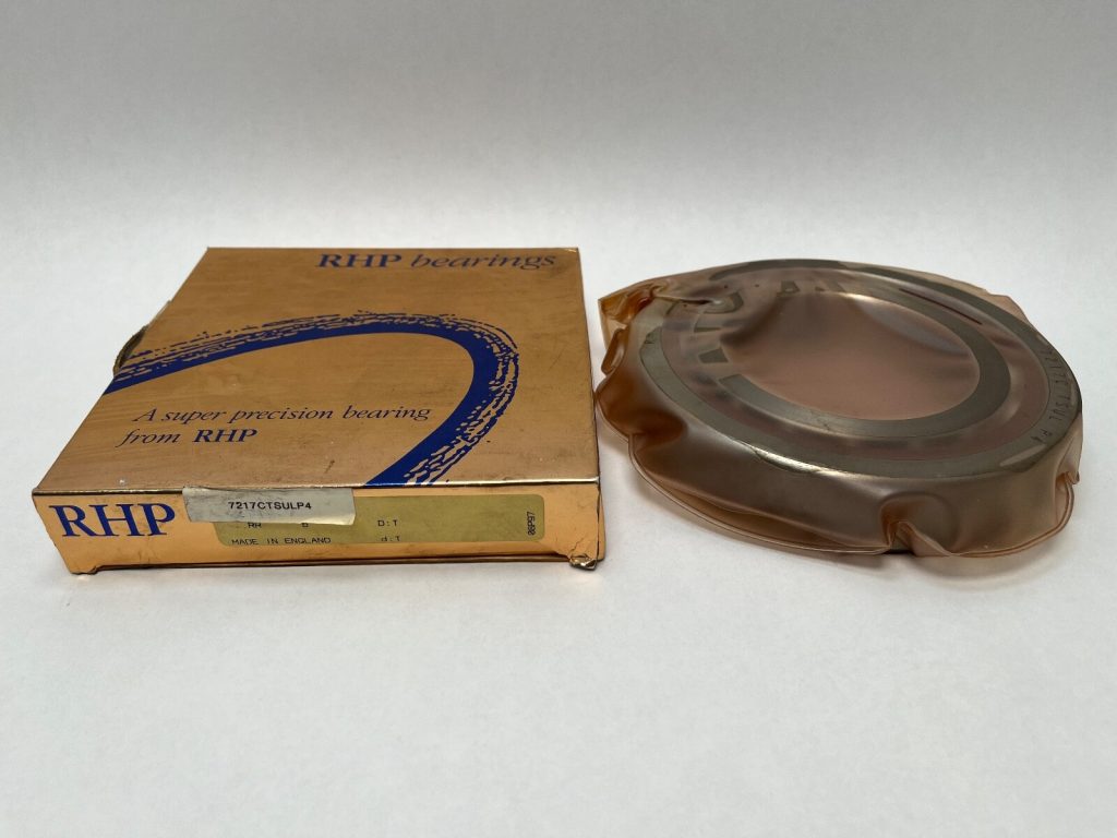 Super Precision Angular Contact Ball Bearing 85x150x28 mm, 15° Contact Angle, Phenolic Cage, ABEC 7, Light Preload, Single Universally Ground, Medium 72-Series Section