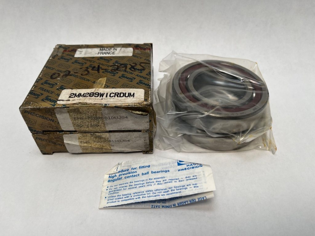 Super-Precision Angular Contact Ball Bearing 45x85x19 mm 15 Degree ABEC 7 Duplex Universal Pair Medium Preload