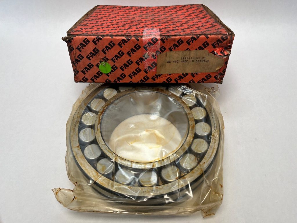Double-Row Spherical Roller Bearing 120 x 215 x 58 mm Tapered 1:12 Bore Machined Brass Cage C3 Clearance W33