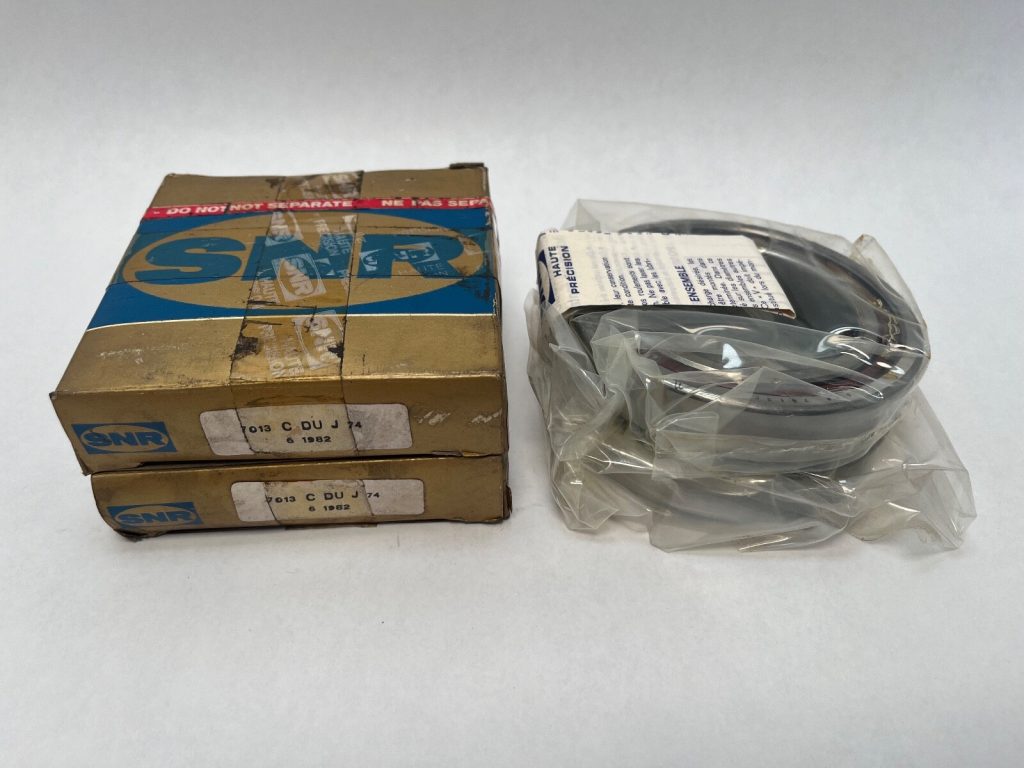 Angular Contact Ball Bearing Duplex Matched Pair 65 x 100 x 18 mm, 15 Degree Contact Angle, Light Preload, Set of 2