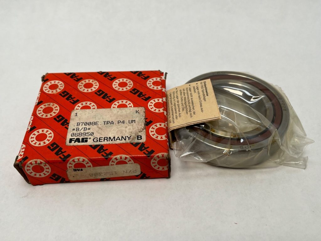 Super Precision Angular Contact Ball Bearing 40x68x15 mm, 25 Degree, ABEC 7, Phenolic Cage, Medium Preload