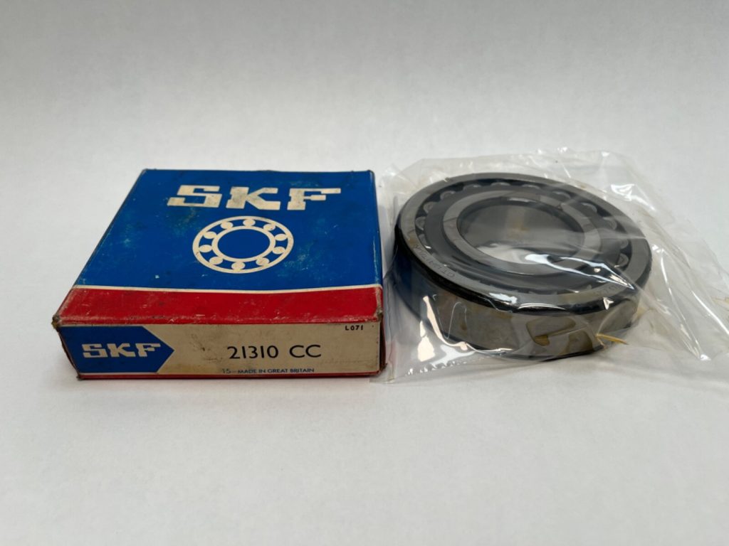 Spherical Roller Bearing - Straight Bore, 50 mm ID, 110 mm OD, 27 mm Width, Open, Pressed Steel CC Cage, CN Clearance