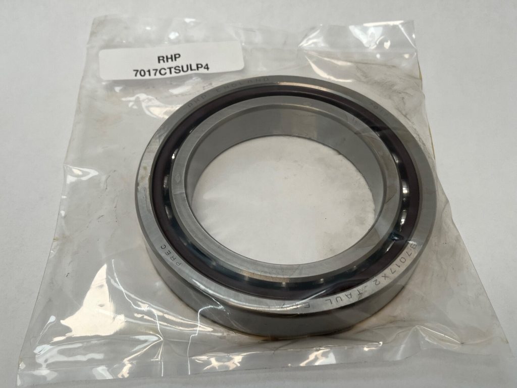 Super-Precision Spindle Angular Contact Ball Bearing - Straight Bore, 85 mm ID, 130 mm OD, 22 mm Width, Open, 15° Contact Angle, Light Preload, Single Universal, ABEC 7