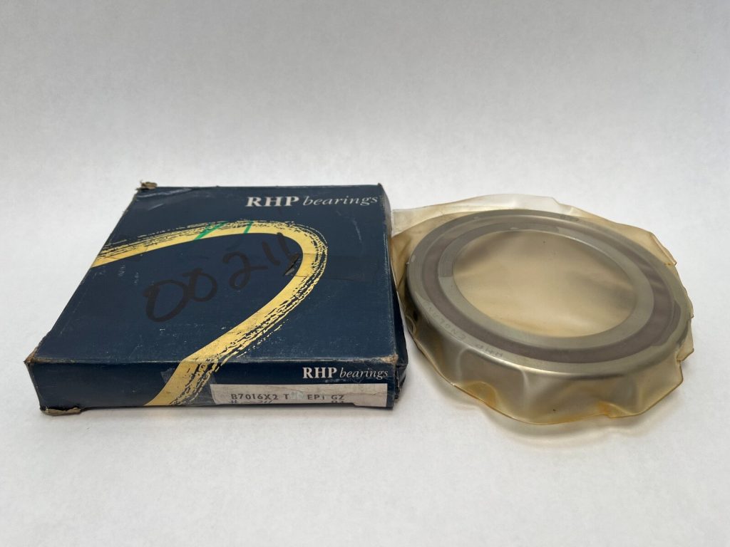 Angular Contact Ball Bearing - 80 mm Bore, 125 mm OD, 22 mm Width, 15 Degree Contact Angle, Open, Phenolic Outer-Ring-Guided Cage, Universally Ground, P0 Normal Class