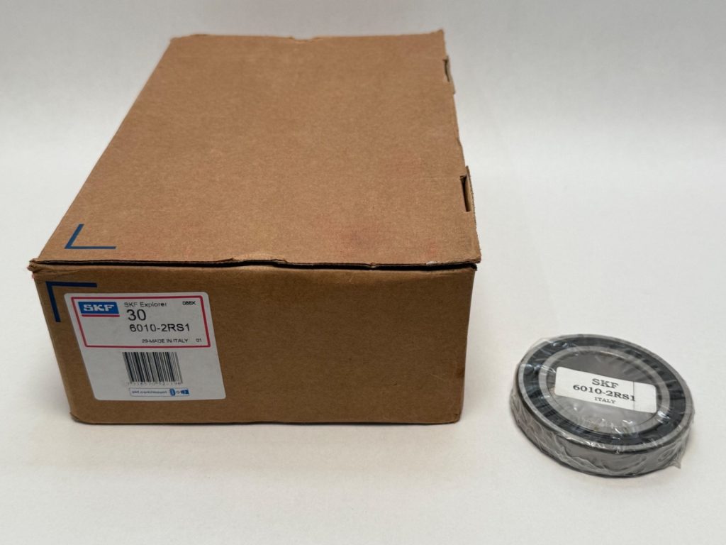 Deep Groove Ball Bearing, Contact Rubber Seals Both Sides, 50 x 80 x 16 mm — 22.9 kN Dynamic, 5000 rpm, Sealed For Life