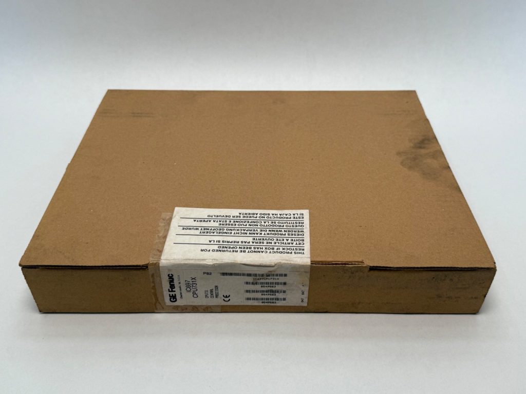 Series 90-70 Single-Slot CPU Module, 80C186 12 MHz, 32 Kbyte Configurable Memory, 512 Discrete I/O