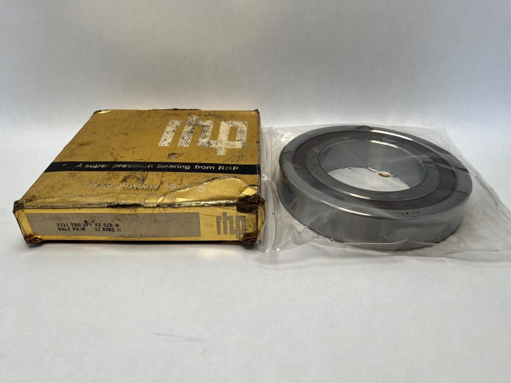 Super Precision Angular Contact Ball Bearing, Half Pair - 105 mm ID, 190 mm OD, 36 mm Width, P4, Light Preload, Open