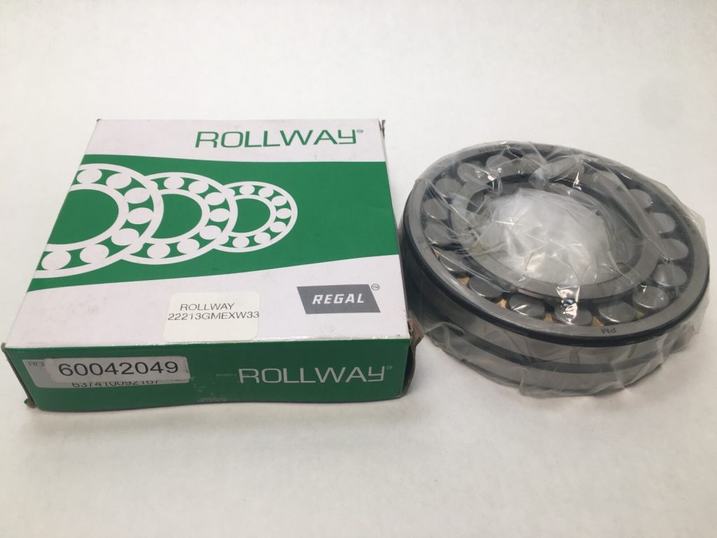 Double Row Spherical Roller Bearing - Straight Bore, 65 mm Bore x 120 mm OD x 31 mm Width, Open, Machined Brass Cage, W33 Lubrication