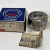 Super-Precision Angular Contact Ball Bearing Duplex Pair — 20 mm ID, 42 mm OD, 12 mm Width, Open, 15°, Medium Preload, Polyamide Cage