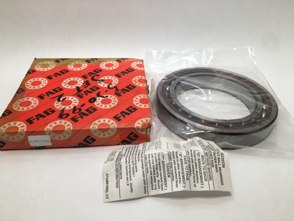 Angular Contact Bearing - 140 mm ID, 210 mm OD, 33 mm Width, Open, 15° Contact Angle