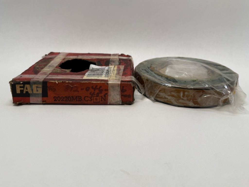 Single Row Barrel Roller Bearing 100x180x34 mm C3 Clearance Machined Brass Cage