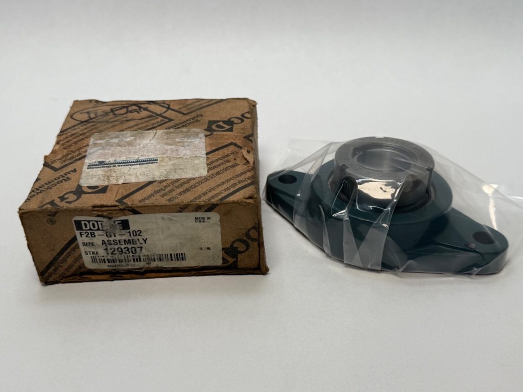 2-Bolt Flange Unit - 1.125 in Bore, 2 bolt, Cast Iron, Standard Duty, Non-Expanding