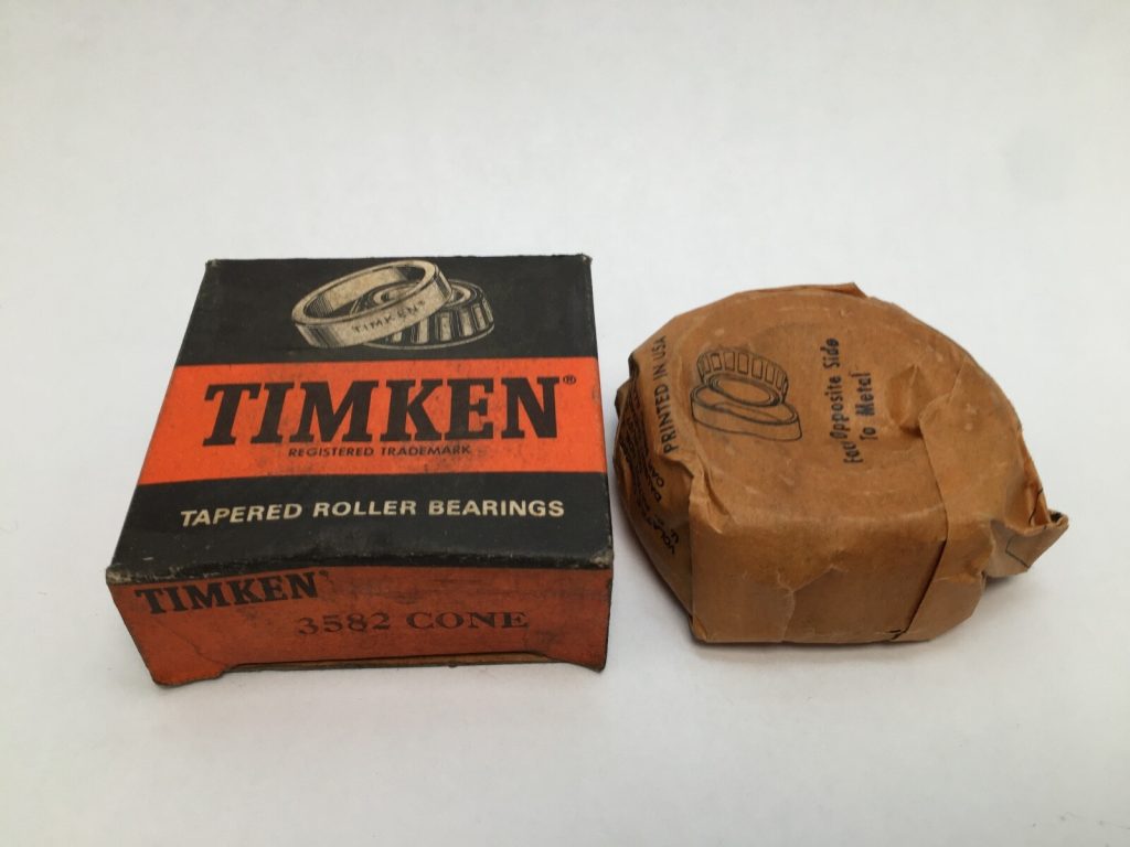 Tapered Roller Bearing Cone 1.5748" (40 mm) Bore, 1.216" Width, Cone Only, Mates Timken 3525 Cup