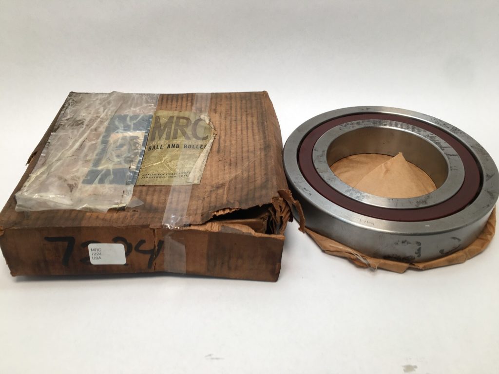 Single Row Angular Contact Ball Bearing 120x215x40 mm 29 Degree Contact Angle New Old Stock