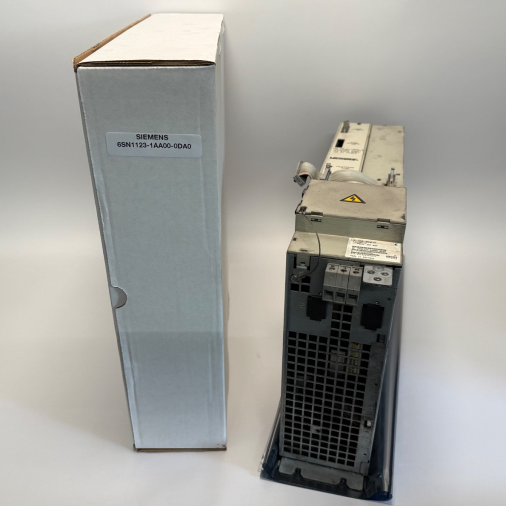 Simodrive 611 Single-Axis Power Module, 80 A Rated, Internal Cooling, PWM Module Fitted, 0-55 C