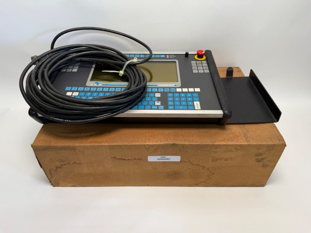 Uniterm 01 CMM Operator Interface Panel — Control-Side Panel for DEA and Brown & Sharpe Coordinate Measuring Machines (Not a Hand-Held Jog Box)
